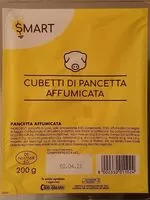 Mängden socker i Cubetti di pancetta affumicata
