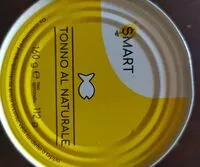 Mängden socker i Tonno al naturale