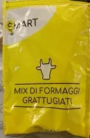Mängden socker i Formaggi grattuggiati