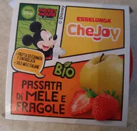 Mängden socker i passata di mele e fragole