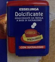 Mängden socker i Dolcificante