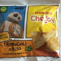 Mängden socker i Triangoli di riso con lenticchie rosse e ceci