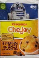 Mängden socker i Muffin con gocce di cioccolato