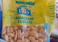 Mängden socker i Anacardi tostati bio