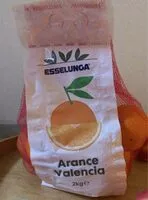 Mängden socker i Arance valencia Esselunga