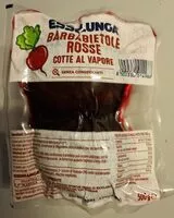 Mängden socker i Barbabietole Rosse cotte al vapore