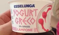 Mängden socker i Yogurt greco Lampone