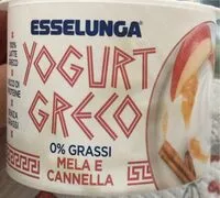 Mängden socker i Yogurt greco, mela e cannella