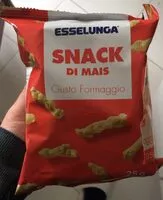 Mängden socker i snack di mais formaggio