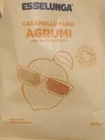 Mängden socker i Caramelle dure Agrumi