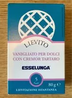 Mängden socker i Lievito vanigliato per dolci con Cremor Tartaro