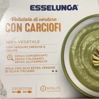 Mängden socker i Vellutata di verdure con carciofi