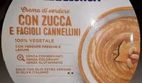 Mängden socker i Crema di verdure con zucca e fagioli
