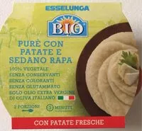 Mängden socker i Purè con patate e sedano rapa