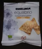 Mängden socker i Triangoli di mais senza glutine
