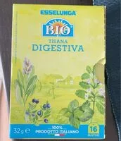 Mängden socker i Tisana digestiva