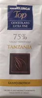 Mängden socker i Cioccolato extra fine - 75% cacao Trinitario Tanzania