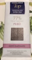 Mängden socker i Cioccolato extra fine - cacao Trinitario 77% Perù