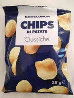 Mängden socker i Chips di patate