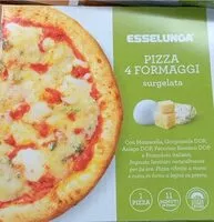 Mängden socker i Pizza 4 formaggi