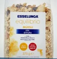 Mängden socker i Müesli Mix di Frutta