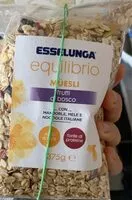 Mängden socker i Muesli frutti di bosco