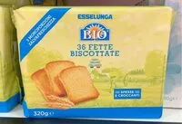 Mängden socker i Fette biscottate bio