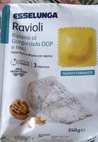 Mängden socker i Ravioli ripieno al gorgonzola dop e noci