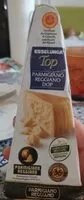 Mängden socker i Parmigiano Reggiano dop