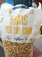 Mängden socker i Mais per pop corn