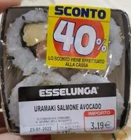 Mängden socker i Uragani salmone avocado
