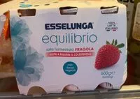 Mängden socker i latte fermentato fragola