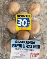 Mängden socker i polpette di pesce