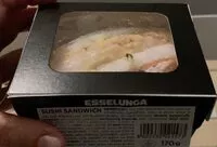 Mängden socker i Sushi sandwich
