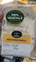 Mängden socker i Insalata russa vegetale