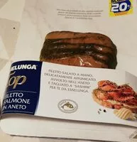 Mängden socker i Filetto di salmone con aneto