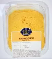 Mängden socker i Hummus di carote