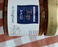 Mängden socker i Ragù di cinghiale