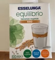 Mängden socker i Equilibrio bevanda vegetale riso