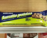 Mängden socker i Barretta proteica ai cereali e cioccolato