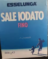 Mängden socker i Sale iodato fino