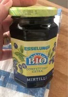 Mängden socker i Bio Confettura extra mirtilli