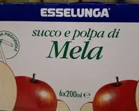 Mängden socker i Succo e polpa di mela