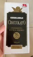 Mängden socker i Cioccolato fondente extra-amaro 75%