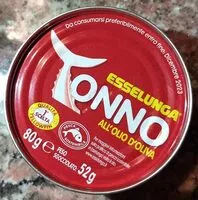 Mängden socker i Tonno all'olio d'oliva