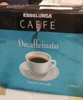 Mängden socker i Caffè decaffeinato