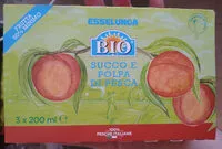 Mängden socker i Succo e polpa di pesca