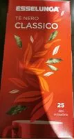 Mängden socker i Te nero classico