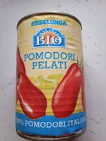 Mängden socker i pomodori pelati