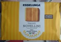 Mängden socker i Biscotti novellini